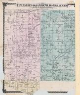 Township 53 and 54 North, Range 16 West, Chariton River, Prairie Hill P.O., Chariton County 1876 Version 1